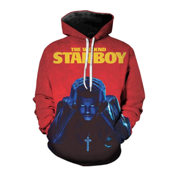 The Weeknd Starboy 3D Print Hoodie